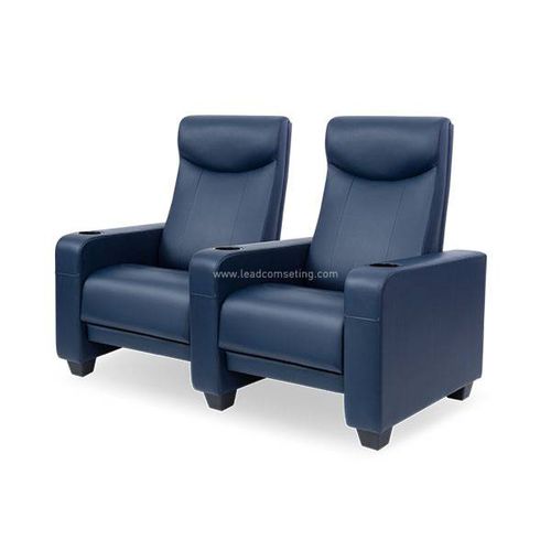 Schaumstoff-Kinosessel - VALERIO LS-829A - Leadcom Seating - für Theater / blau / mit Kissen