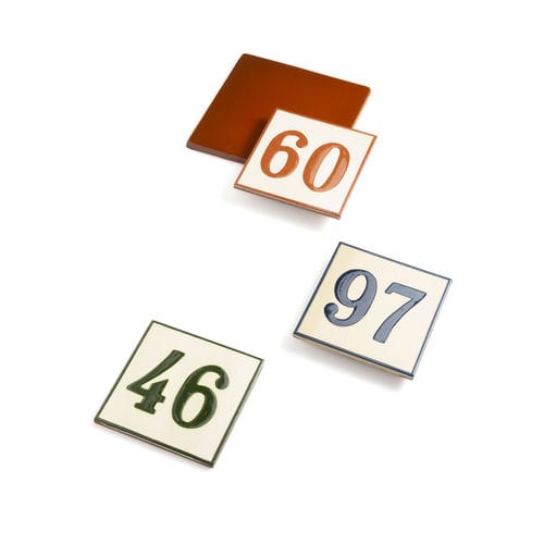 Keramikfliesen - NUMBERS - CERAMICA FERRES - poliert / für Außenbereich / für Garten