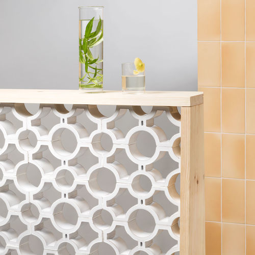 Keramik-Schirmwand - BANYOLES - CERAMICA FERRES - für den Innenraum