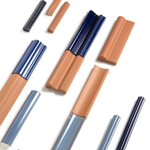 Feinsteinzeug-Zierleiste - CERAMICA FERRES - für Eckeinbau / gerade / rechteckig