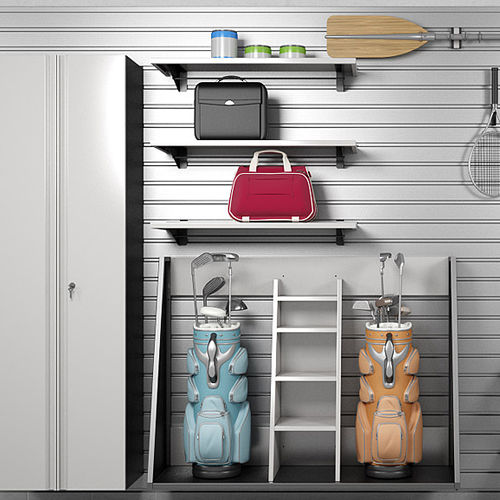 Wandmontiertes Regal - 900 - Organigator - garage organizing system - modern / Stahl / für Garagen