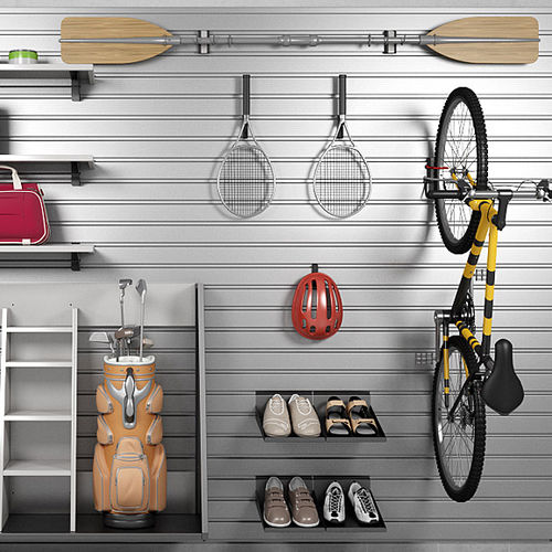 Wandmontiertes Regal - 350 - Organigator - garage organizing system - modern / Stahl / für Garagen