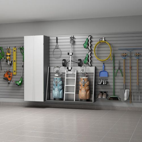 Wandmontiertes Regal SHOE Organigator garage organizing system