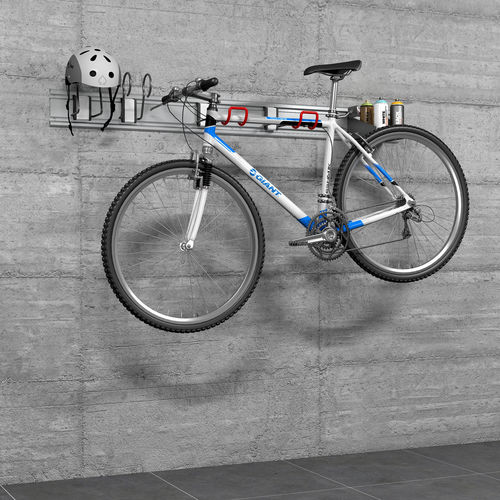 Wandmontierter Fahrradständer - 18994 - Organigator - garage organizing system - Stahl / Aluminium / Kunststoff