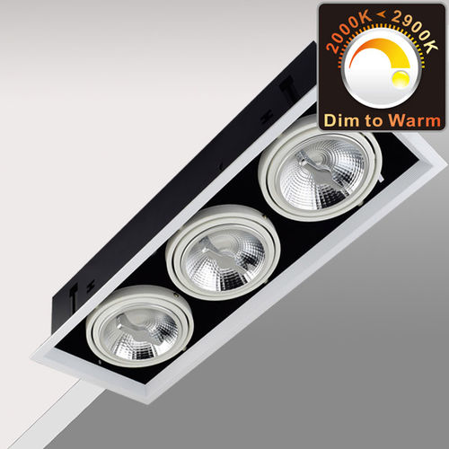 Strahler für Deckeneinbau - ML- RLGL05- DTW - Mascot Group - LED / rechteckig / IP20