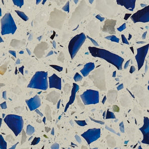 Glasfliesen - MOSAICS PLANAS - Terrazzo / für den Innenraum / bodenstehend
