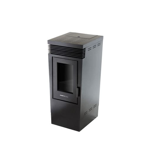 Wasserführender Kaminofen / Pellet - AQUA 15 - Moretti Design Gruppo - modern / traditionell / Metall