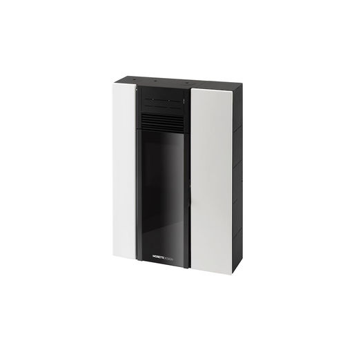 Pelletkaminofen - C8 COMPACT - Moretti Design Gruppo - 0 - 5 kW / 5 kW...10 kW / modern