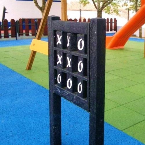 Kunststoff-Spielpaneel - Extruplas - Tic-Tac-Toe / zum Nachdenken / für Lehrzwecke