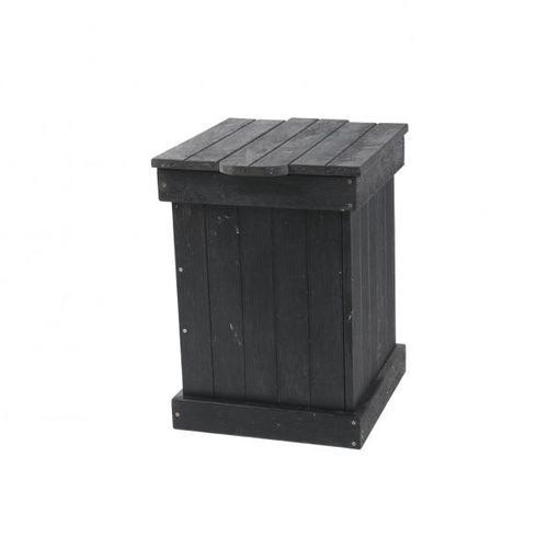 Recyclingkunststoff-Abfallbehälter - Aldeia - Extruplas - für Außenbereich / für öffentliche Bereiche / für städtische Bereiche