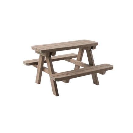 Picknicktisch für Kinder - Extruplas - modern / Recyclingkunststoff / Gestell aus Kunststoff