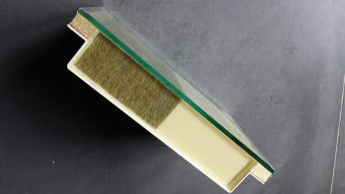 Sandwichpaneel für Fassaden - PanneauxFaçadesHD - mit Aluminiumdeckblech / Isolierkern aus Mineralfasern / extrudierter Polystyrolkern