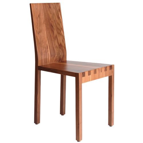 Moderner Stuhl - 6500 series - Thöni Josef GmbH - für den Innenraum / Eiche / amerikanischer Nussbaum