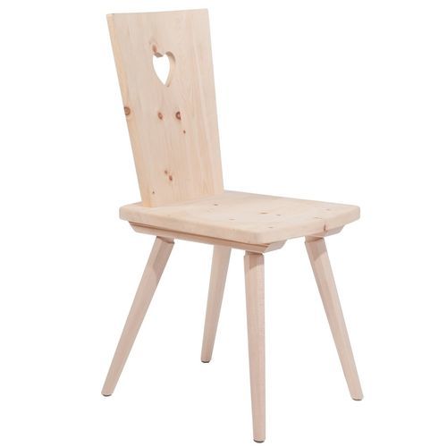 Klassischer Stuhl - 418 series - Thöni Josef GmbH - für den Innenraum / Eiche / Massivholz