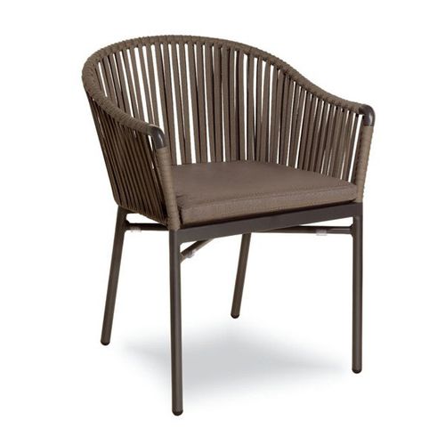 Moderner Sessel - KARIN  - Thöni Josef GmbH - Stoff / PVC / Aluminium
