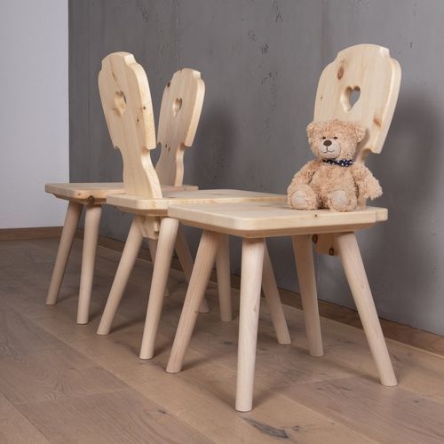 Stuhl für Kinder - 4039 - Thöni Josef GmbH - modern / für den Innenraum / Kiefer