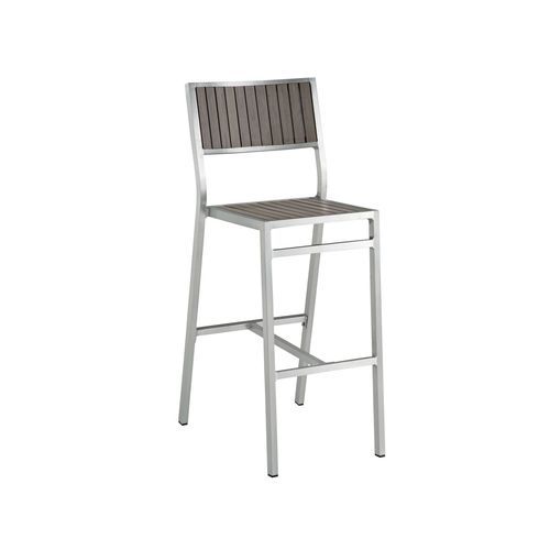 Moderner Barstuhl - BAVARIA  - Thöni Josef GmbH - für Außenbereich / Aluminium / Gestell aus Aluminium