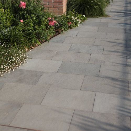 Kalkstein-Bodenbelag - K BLU - jaipur pietre - für den Außenbereich