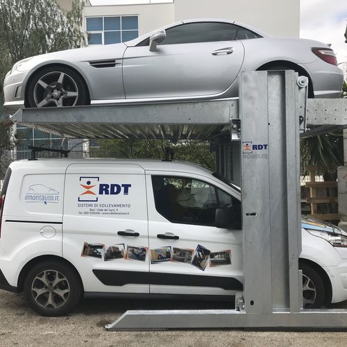 Schräge Parkhebebühne - DOUBLER - RDT Elevazione - elektrisch / hydraulisch / mechanisch