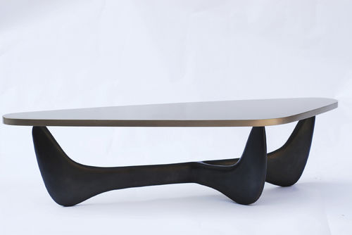 Moderner Couchtisch - SANDY - Atelier Stefan Leo - Bronze / für Privatgebrauch / für den Innenraum