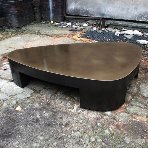 Moderner Couchtisch - LUTETIA - Atelier Stefan Leo - Bronze / für Privatgebrauch / für den Innenraum