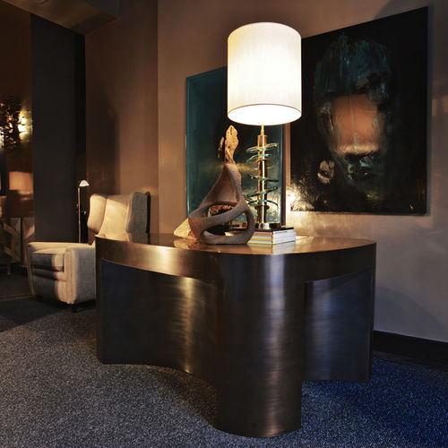 Moderner Schreibtisch - LUTETIA - Atelier Stefan Leo - Bronze