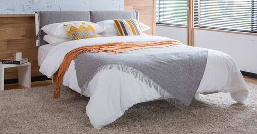 Doppelbett - FOUR SEASONS - Get Laid Beds - modern / Polster / Kopfteil