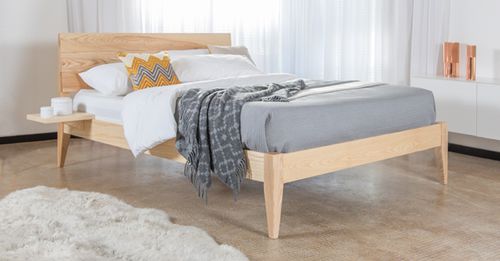 Doppelbett - KENSINGTON - Get Laid Beds - modern / mit Nachttisch / Holz