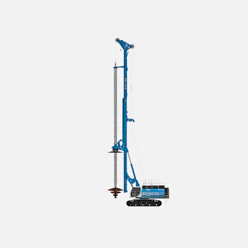 Dieselbetriebenes Bohrgerät - SR-135 - SOILMEC S.P.A. - drehbar / Imloch / für Baustellen