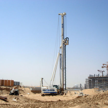 Dieselbetriebenes Bohrgerät - SF-50  - SOILMEC S.P.A. - drehbar / für Baustellen / Pfahl