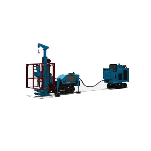 Dieselbetriebenes Bohrgerät - SM-4  - SOILMEC S.P.A. - elektrisch / Imloch / für Baustellen