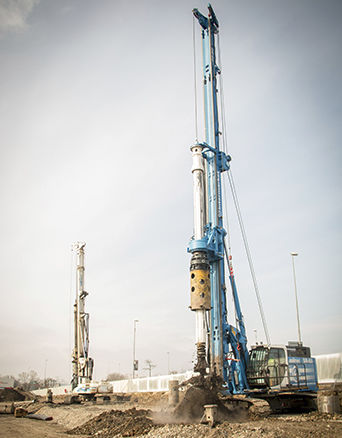 Dieselbetriebenes Bohrgerät - SR-65 - SOILMEC S.P.A. - drehbar / Imloch / für Baustellen