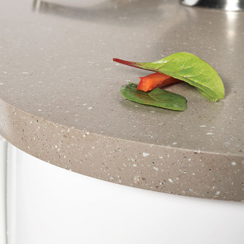 Mineralwerkstoff-Arbeitsplatte - AMAZONIA BROWN - Minerva Work Surfaces - für Küche