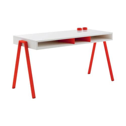 Moderner Schreibtisch - VANNY - nidi - Holz / mit 4 Beinen / für Kinder
