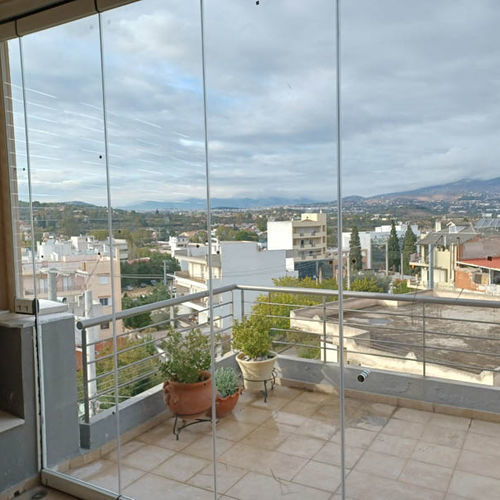 Falttrennwand - IN SPATA - Atrio Glass Doors - mit Glasfront / Aluminium / für Privatgebrauch