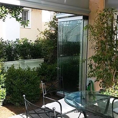 Sicherheitsglasscheibe - Atrio Glass Doors - VSG / transparent / für Trennwand