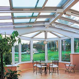 Schrägdach - SUNROOFS - Atrio Glass Doors - Flach / Rund / Glas