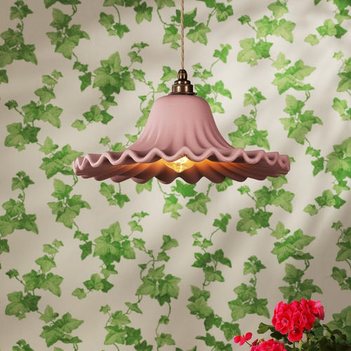 Hängelampe - ASTRID  - David Hunt Lighting - Metall / Messing / Porzellan