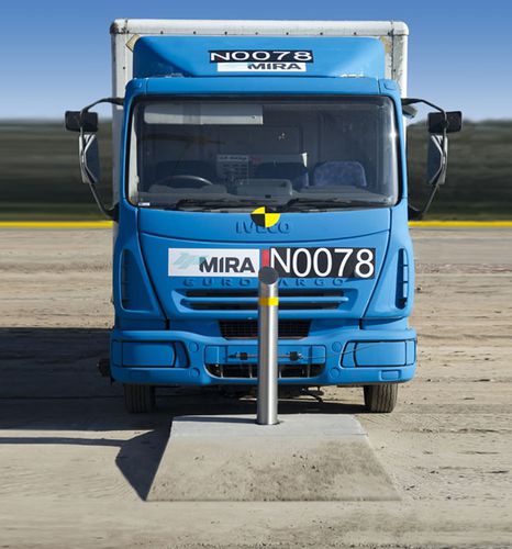 Sicherheits-Sperrpfosten - TRUCKSTOPPER 10 - Tymetal Corp - abnehmbar / Stahl / Edelstahl