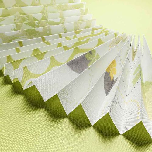 Plissee-Vorhangstoff - VEROFASHION® - VEROTEX - für Sonnenschutz / einfarbig / Motiv