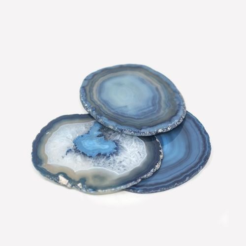 Marmor-Untersetzer - BLUE COAST - Aura London - aus Saphir