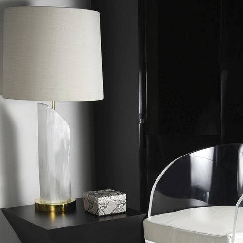 Tischlampe - AURORA - Aura London - Messing / Kristall / modern