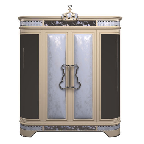Klassischer Kleiderschrank - Magical - Fertini Casa - Kirschbaum / mit Schwingtür / für Kinder