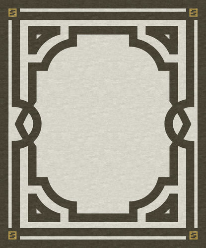 Moderner Teppich - Collier - Fertini Casa - geometrisches Muster / rechteckig