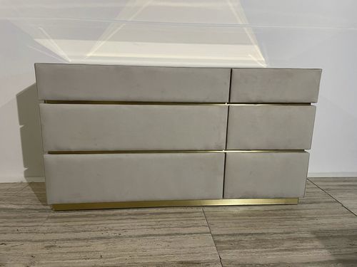 Moderne Kommode - Signature - Fertini Casa - Samt / rechteckig / handgefertigt