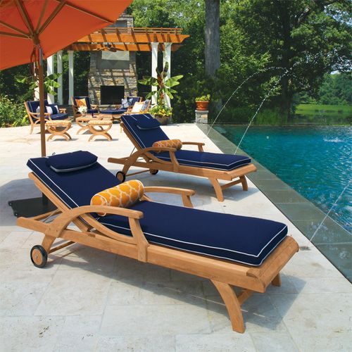 Sonnenliege - FIORI® : 9803 - COUNTRY CASUAL TEAK