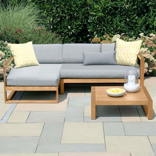 Modulsofa - CASITA : 9087 - COUNTRY CASUAL TEAK - modern / für Garten / Stoff