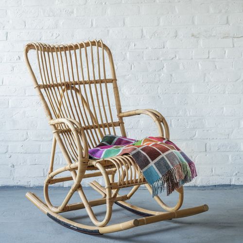 Schaukelsessel - MARLÈNE - KOK Maison - modern / Rattan / Rattan
