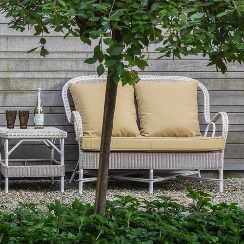 Modernes Sofa - GARRIGUES - KOK Maison - für den Außenbereich / Stoff / mit abziehbarem Bezug