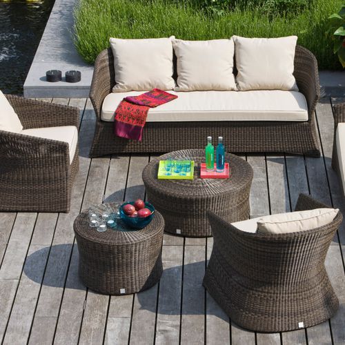 Modernes Sofa - ZENITH - KOK Maison - für Garten / Stoff / mit Armlehnen